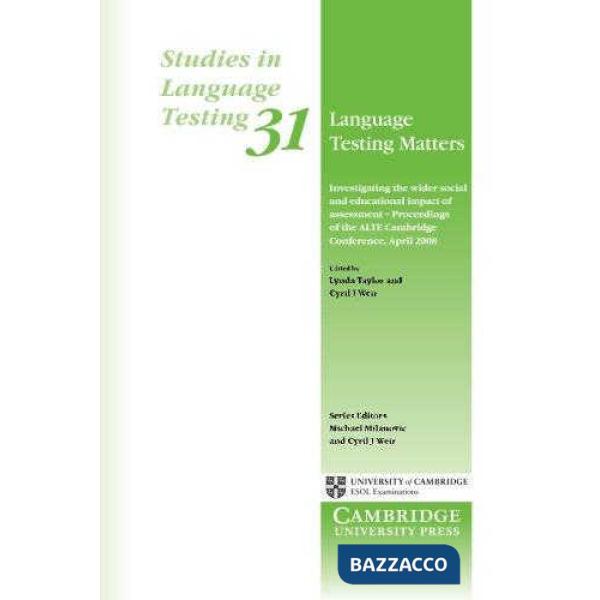 LANGUAGE TESTING MATTERS PB