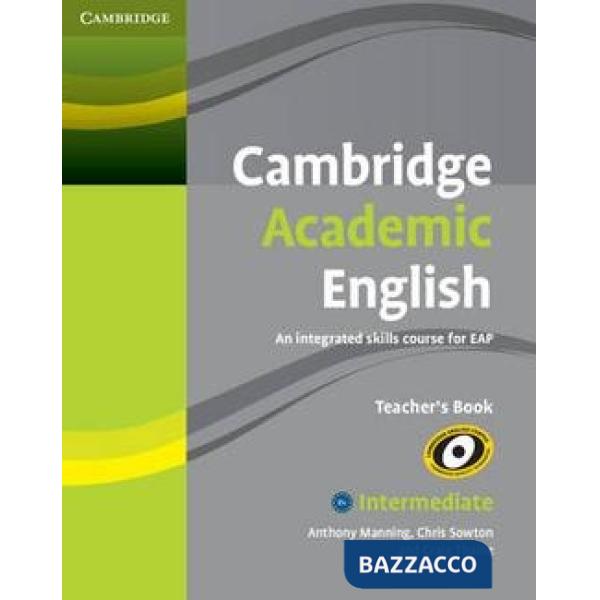 CAMBRIDGE ACADEMIC ENGLISH B1 TCH