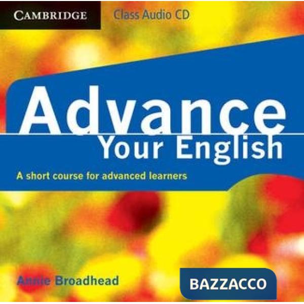 ADVANCE YOUR ENGLISH CLASS CD