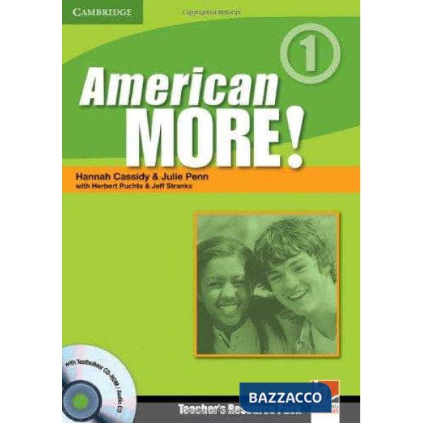 AMERICAN MORE! 1 TEACHER PACK + TEST CD - ROM