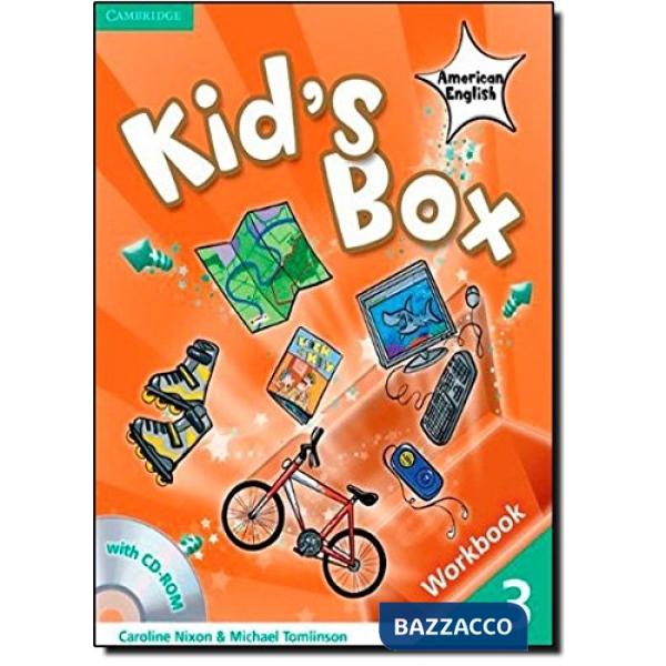 KID'S BOX AMERICAN ENGL 3 WORKBOOK + CD - ROM