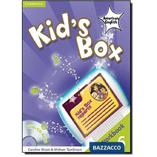 KID'S BOX AMERICAN ENGL 6 WB + CD - ROM