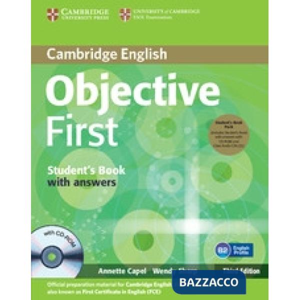 OBJECTIVE FIRST 3ED SB W/A + CDROM + CLASS CD (2)