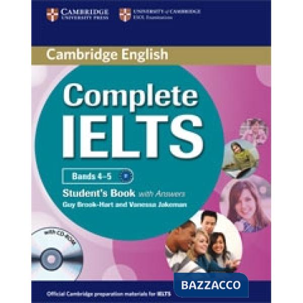 COMPLETE IELTS B1 SB W/A + CDROM