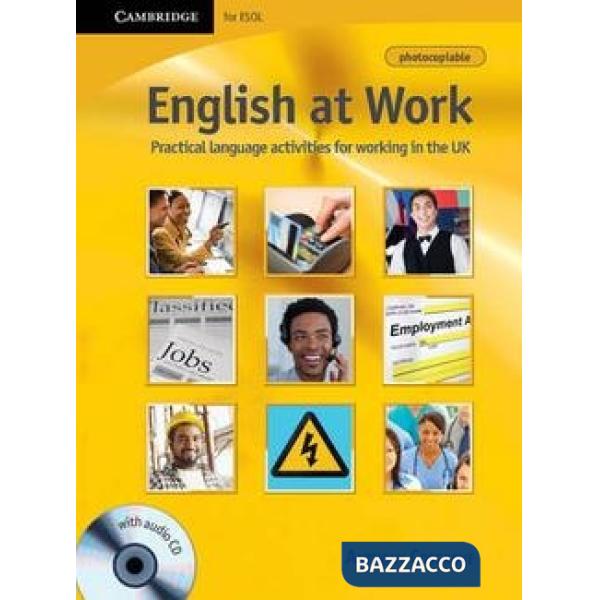 ENGLISH AT WORK + CD