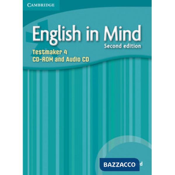 ENGLISH IN MIND 2ED 4 TESTMAKER CDROM + CD