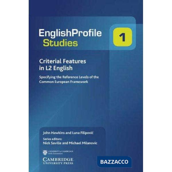 CRITERIAL FEATURES IN L2 ENGLISH