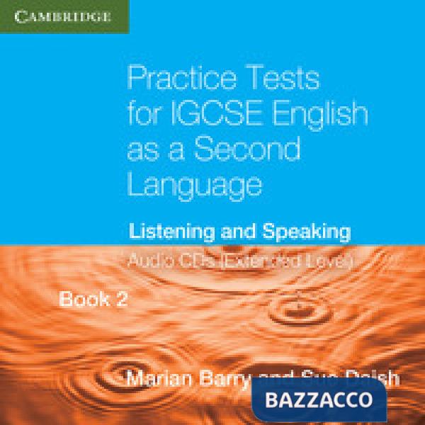 PRACT TESTS IGCSE LISTEN&SPEAKING EXT L2 CD