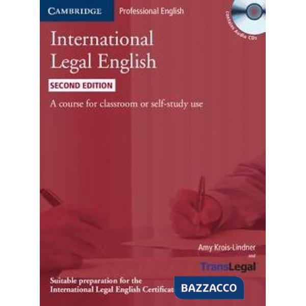 INTERNATIONAL LEGAL ENGLISH 2ED + CD
