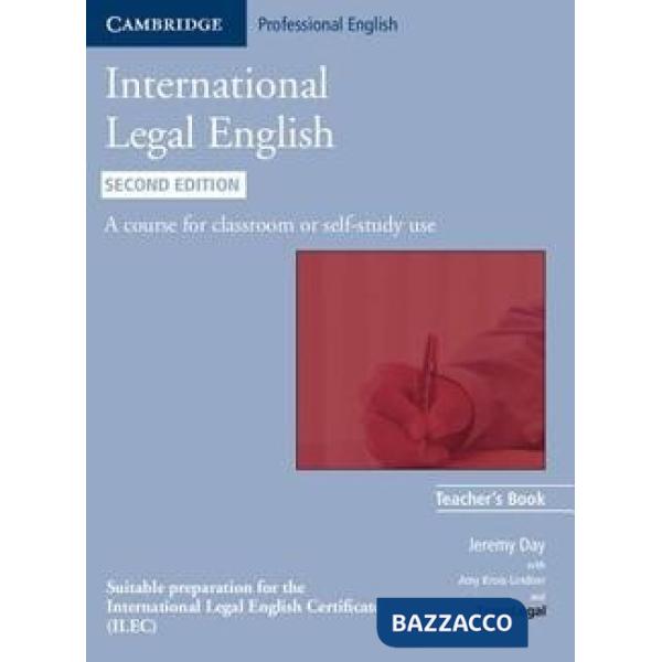 INTERNATIONAL LEGAL ENGLISH TCH