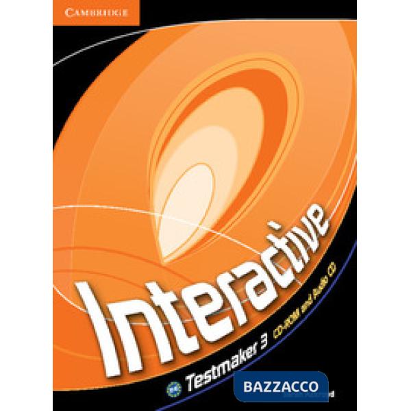 INTERACTIVE 3 TESTMAKER CDROM + CDAUDIO
