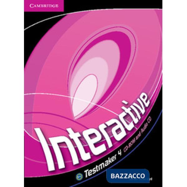 INTERACTIVE 4 TESTMAKER CDROM + CDAUDIO