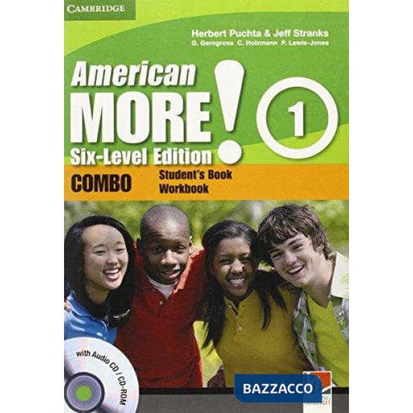 AMERICAN MORE! 6 - LEV ED. LEV. 1 COMBO + CD
