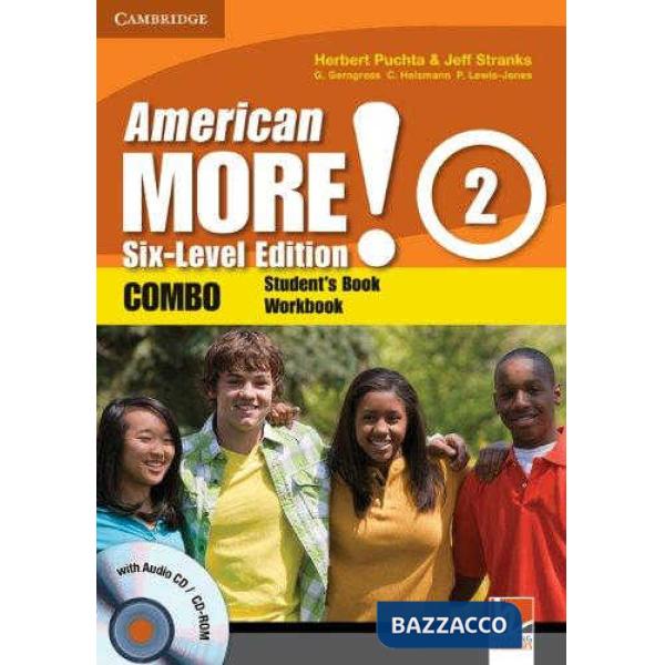 AMERICAN MORE! 6 - LEV ED. LEV. 2 COMBO + CD