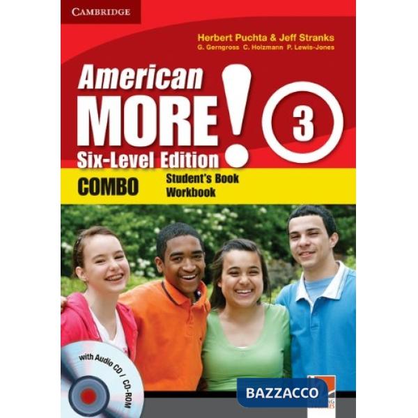 AMERICAN MORE! 6 - LEV ED. LEV. 3 COMBO + CD