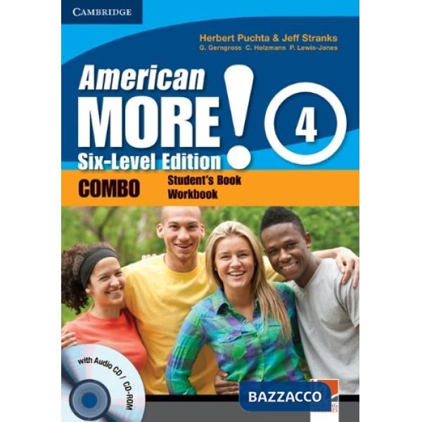 AMERICAN MORE! 6 - LEV ED. LEV. 4 COMBO + CD