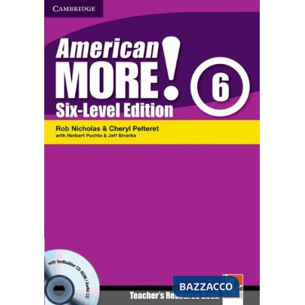 AMERICAN MORE! 6 - LEV ED. LEV6 TB + TEST CD
