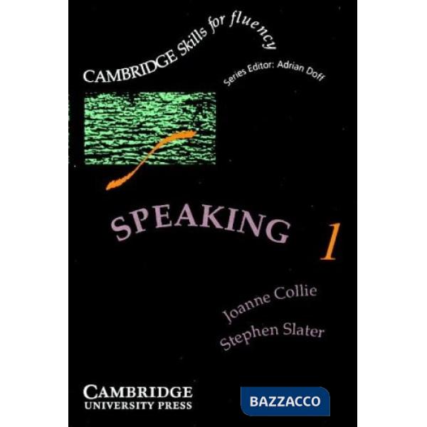 SPEAKING 1 PREINTERMEDIATE, CASSETTA