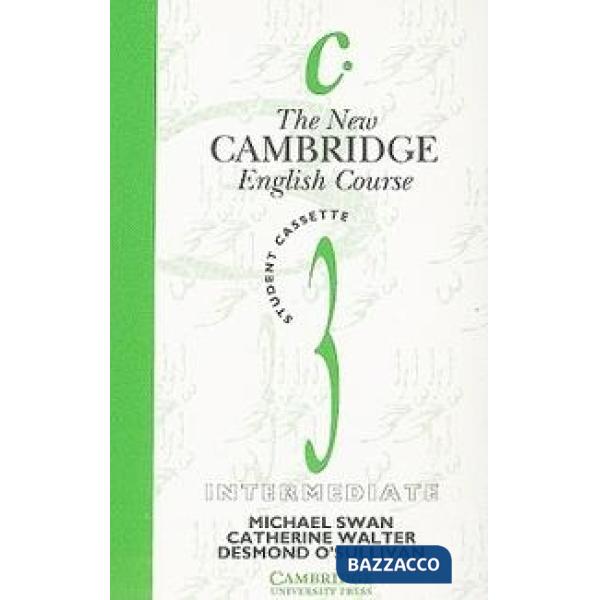 NEW CAMBRIDGE ENGLISH COURSE 3, CASSETTA
