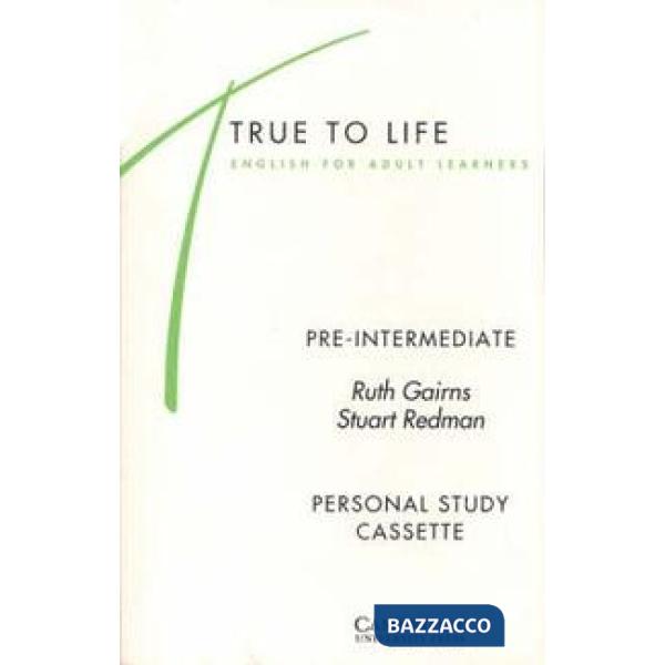 TRUE TO LIFE PRE-INTERMEDIATE, CASS.