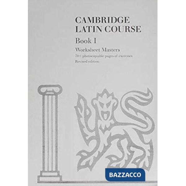 CAMBRIDGE LATIN COURSE WORKSHEET MASTERS I