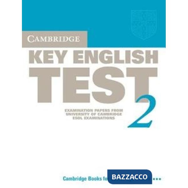 UCLES CAMBRIDGE KEY TEST 2 2ED STD