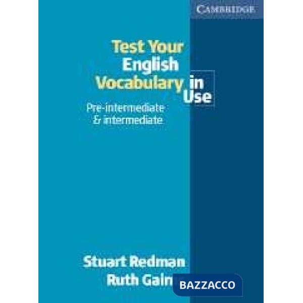 TEST ENGL. VOCABULARY IN USE