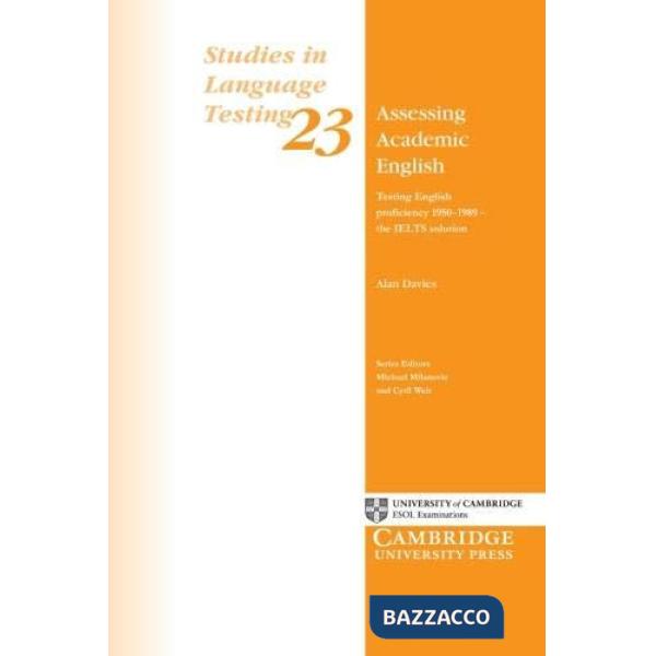 ASSESSING ACADEMIC ENGLISH PB