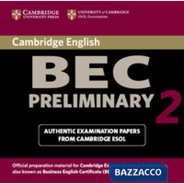CAMBRIDGE BEC AUDIO CD PRELIMINARY, LEVE