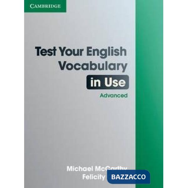 TEST ENGL. VOCAB. USE ADVAN