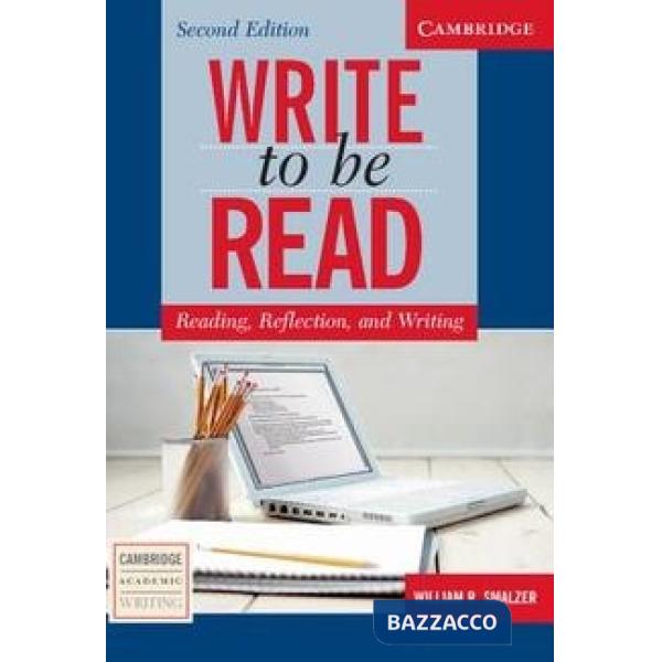 WRITE TO BE READ