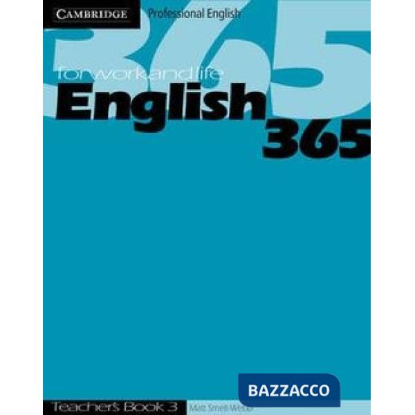 ENGLISH 365 3 TCH BK