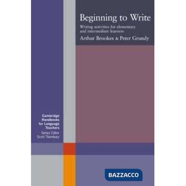 BEGINNING TO WRITE PB