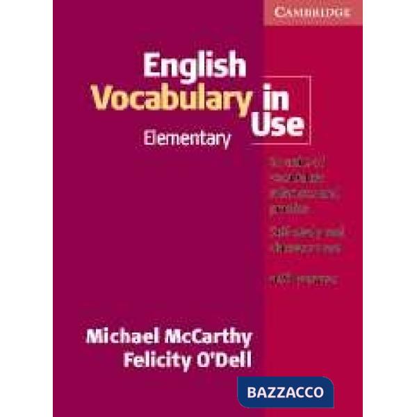 ENGLISH VOCABULARY IN USE ELEMENTARY