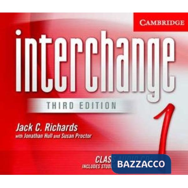 INTERCHANGE CLASS AUDIO CDS, LEVEL 1