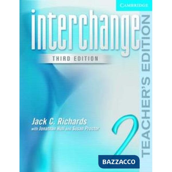 INTERCHANGE TEACHER'S EDITION, LEVEL 2