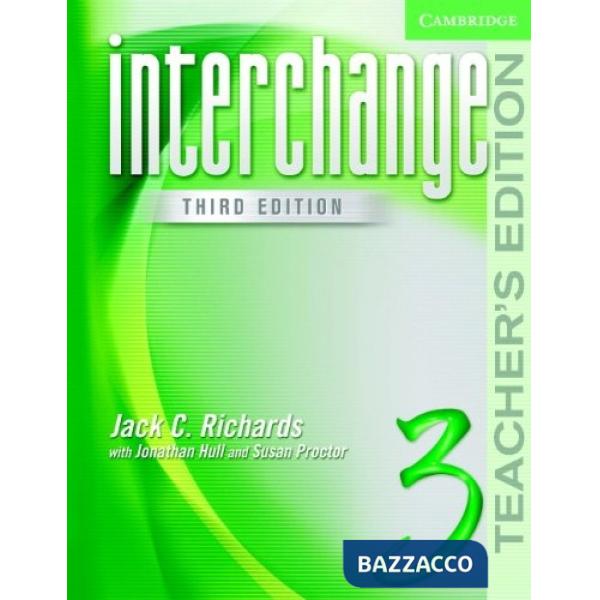 INTERCHANGE TEACHER'S EDITION, LEVEL 3