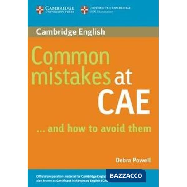 COMMON MISTAKES CAE