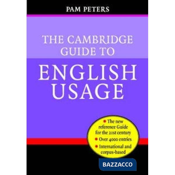 PETERS CAMBRIDGE GUIDE TO ENGLISH USAGE