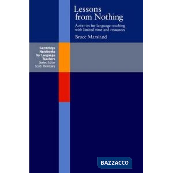 LESSONS FROM NOTHING PB