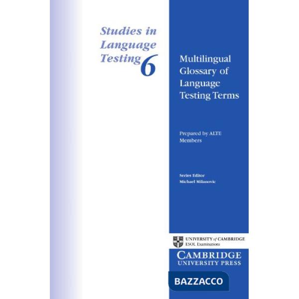 UCLES STUDIES LANG. TESTING PB