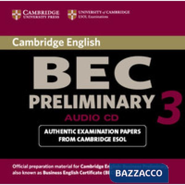 CAMBRIDGE BEC AUDIO CD PRELIMINARY, LEVE