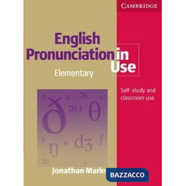 MARKS ENGLISH PRONUNC USE ELEM W/A