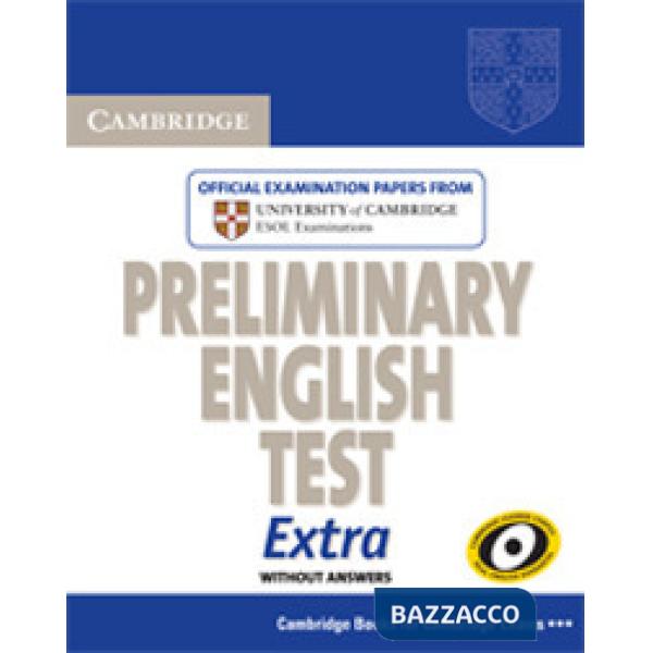 ESOL CAMB EXAMS EXTRA PET STD