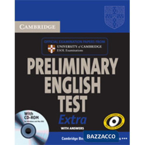 ESOL CAMB EXAMS EXTRA PET STD W/A + CD