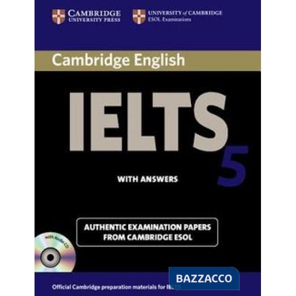 CAMBRIDGE IELTS 5 SB W/A + CD