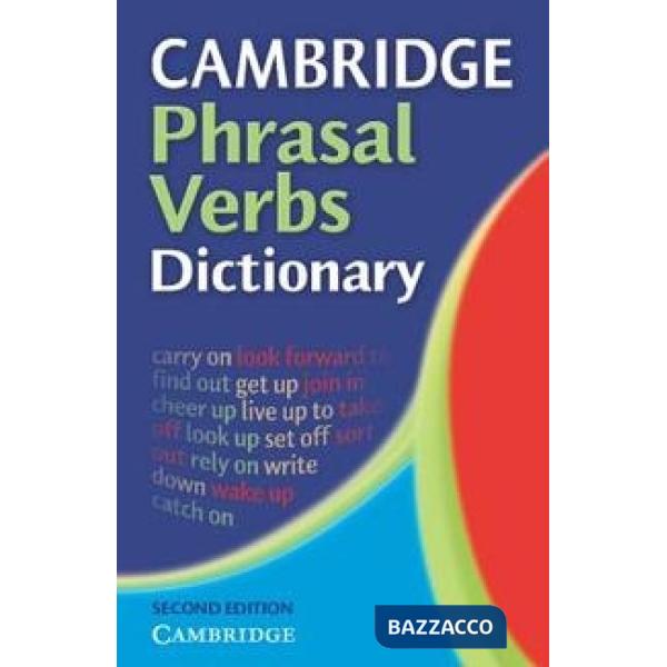 CAMBRIDGE PHRASAL VRB DICTIONARY 2ED PB