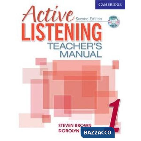 ACTIVE LISTEN 2ED 1 TCH + CD