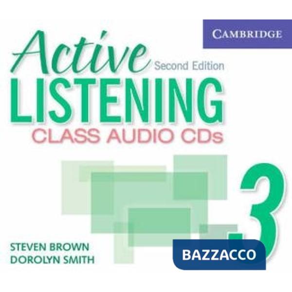 ACTIVE LISTEN 2ED 3 CLASS CD