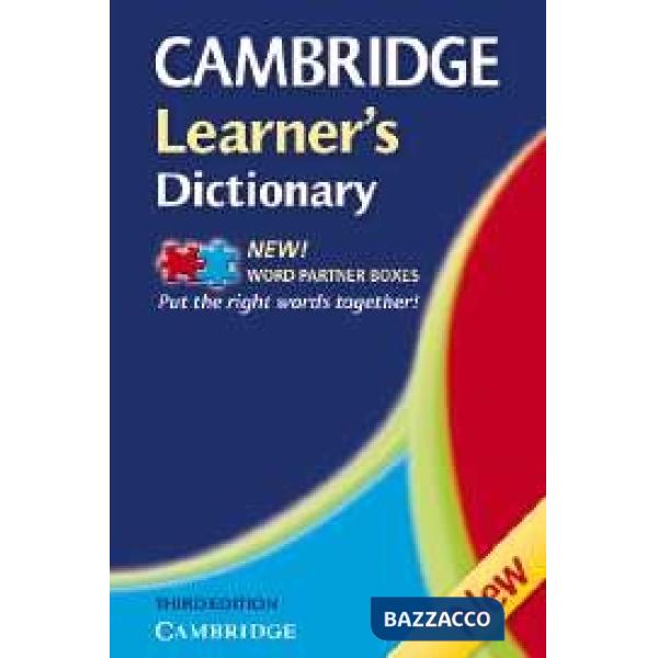 CAMBRIDGE LEARNER'S DICTIONARY 3ED PB